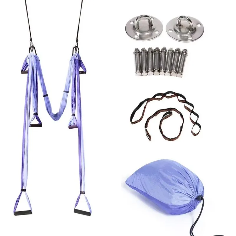 

Антигравитационный нейлоновый гамак для аэро-йоги, для взрослых, для танцев, для дома, для фитнеса, тренировочный инвентарь, новинка