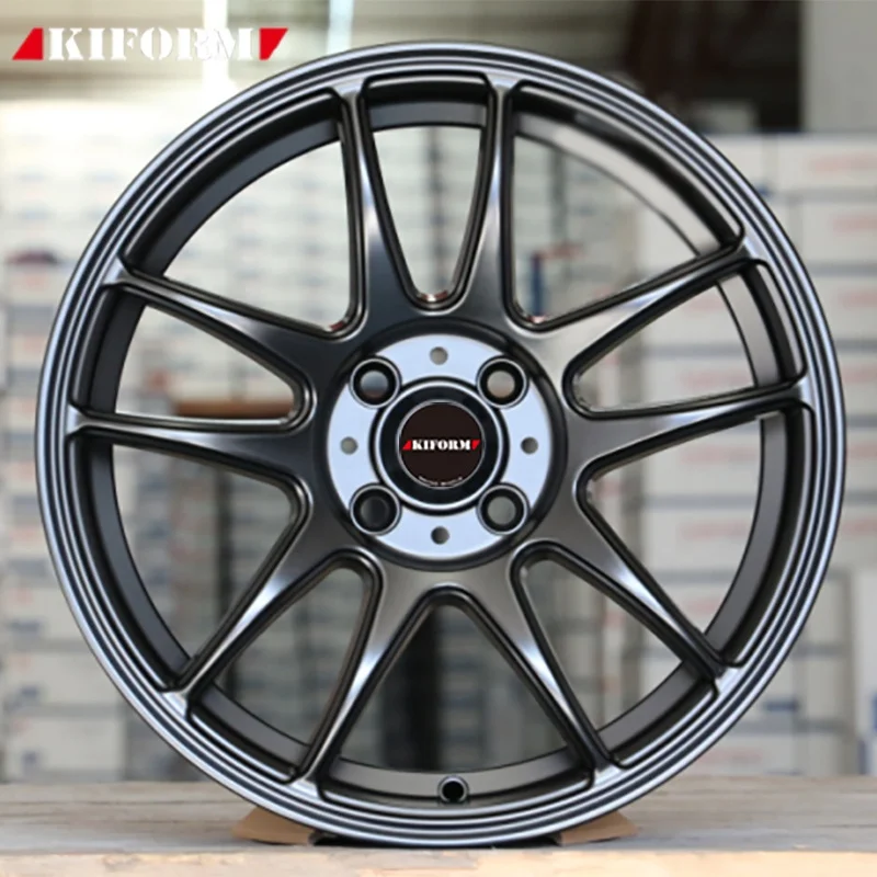 Wholesale silver 15 16 17 18 19 car rims 4x100 4x114.3 5x114.3 5x100 5x105 5x108 5x110 5x112 5x114.3 5x120