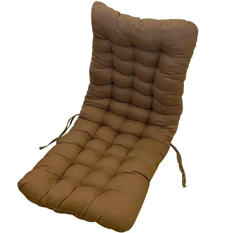 Modern Solid Color Integrated Chair Cushion Thickened Design For Office Dormitory Home Long Sitting