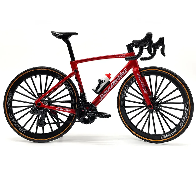 جديد 1:8 نموذج دراجة صغير مصنوع من خليط معدني دييكاست متعدد الألوان دراجات معدنية على شكل إصبع جبلي مجموعة محاكاة ألعاب هدايا #2