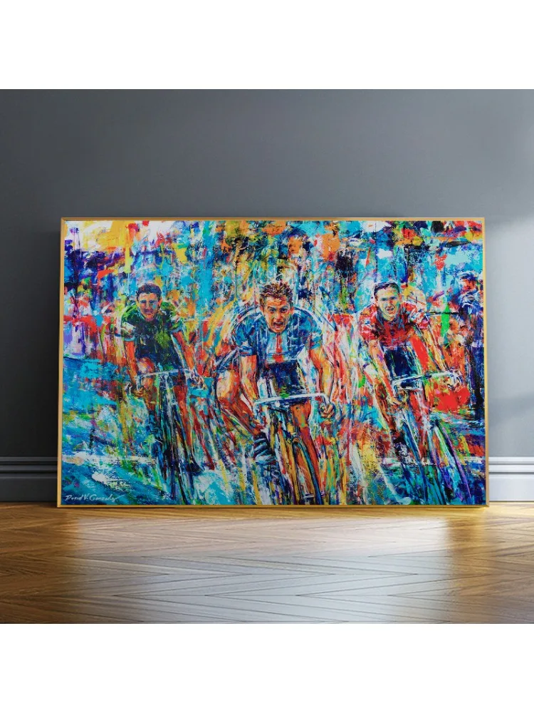 AliExpress Graffiti Cycling Men Canvas Painting Posters and Prints Biker Bicycle Print Bike Poster Oil Paintings for Home Wall Decor