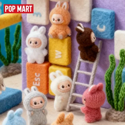 

POP MART, ограниченная серия, булавка для любви, набор слепых коробок, мини-игрушка-сюрприз Labubu, коллекционная фигурка, загадочная коробка, подарок в стиле поп-культуры