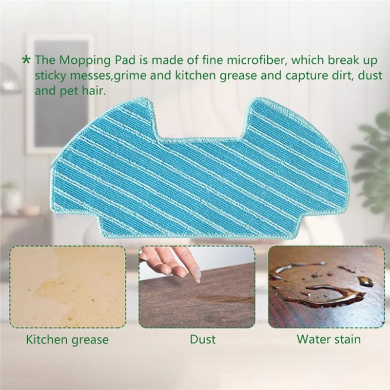 A85I-4 قطعة خرقة التنظيف لملحقات المكنسة الكهربائية Powerbot-E VR05R5050WK ملحقات متينة للغاية