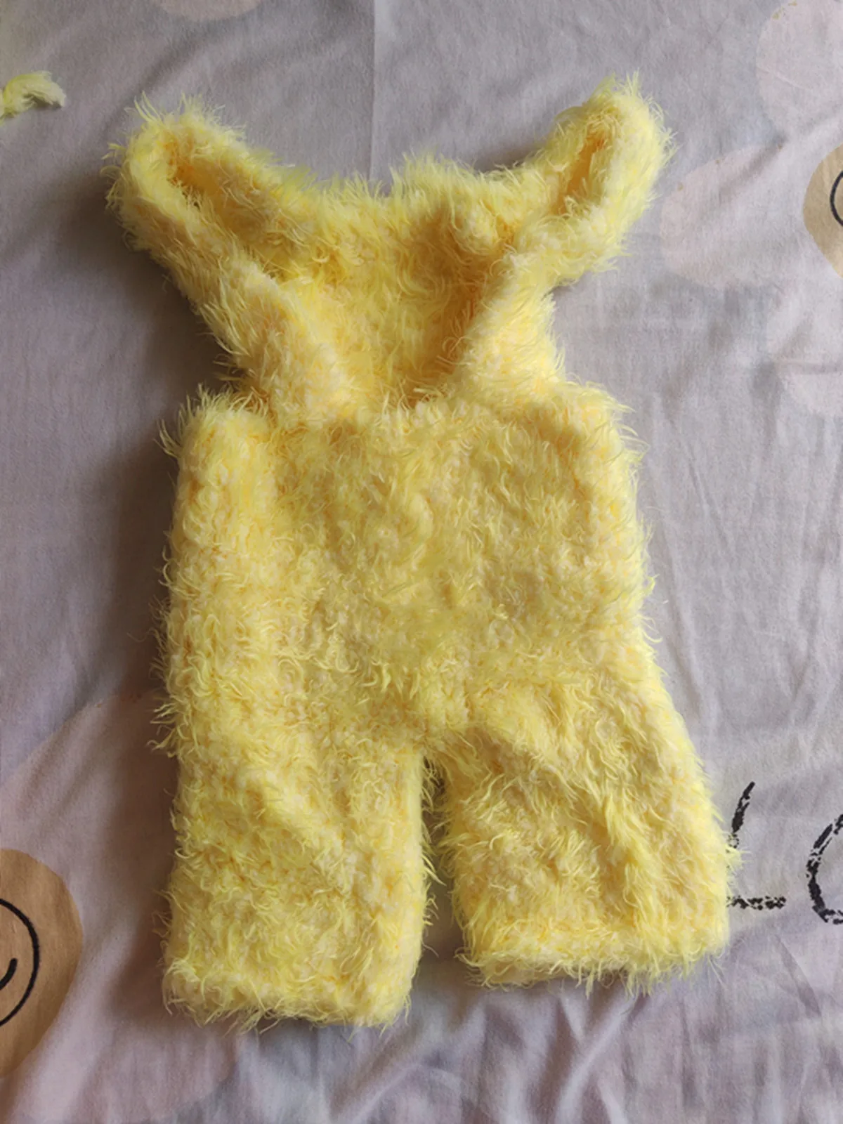 Yellow Clothes Sets For 50 cm - 60 cm / 20-23 inch  Bebe Reborn Silicone Doll Mini Toddler Doll Clothes Lovely Christmas Outfits