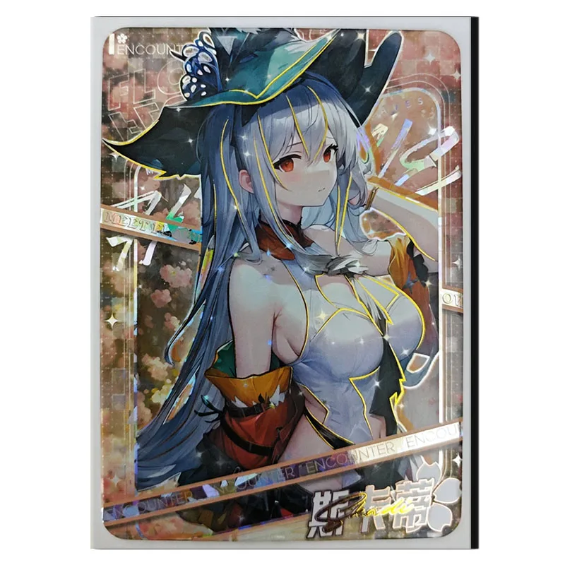 Goddess Story Flowers and leaves meet Eye-catching card Kafka Scathach-Skadi Jing liu Shenhe boy Toy collection Birthday gift