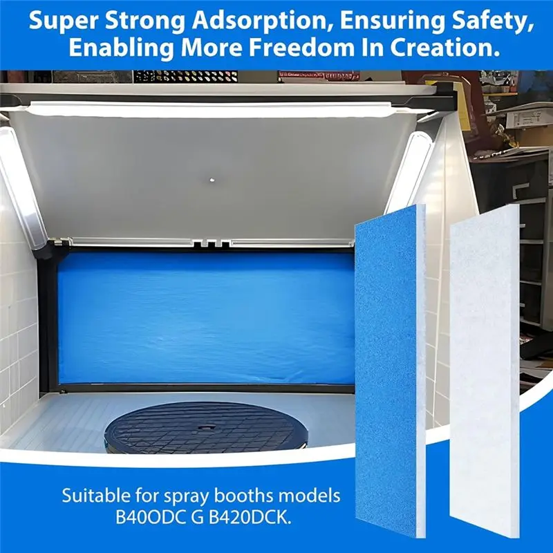 A01F-Spray Booth Filter, Spray Booth Filter Set, Double Layer Design For Spray Painting Enthusiasts, Spray Booths