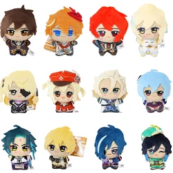 Genshin Impact Plush Toy 10cm Game Zhongli Klee Plushie Pendant Venti Diluc Xiao Mini Keychain Backpack Soft Doll Cosplay Props