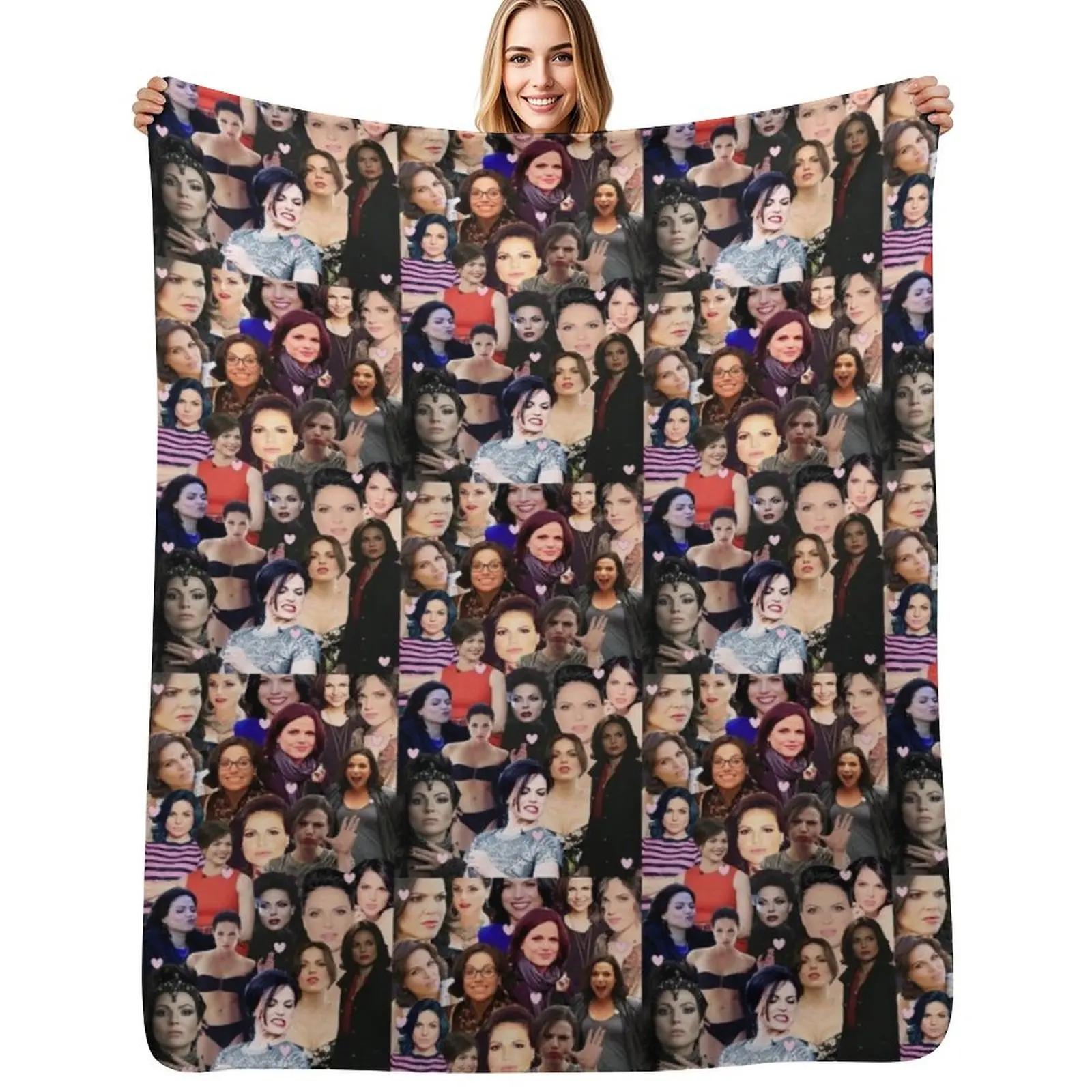 Cobertor leve e quente para uso interno e externo, com colagem Lana Parrilla