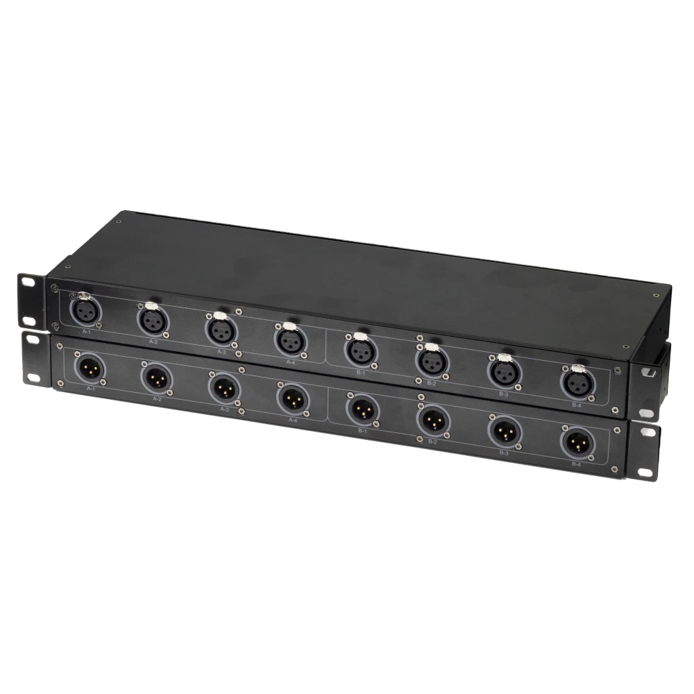 

8-Channel XLR NetStream Pro 600m Church Audio Networking Transmitter Video Connectors Product