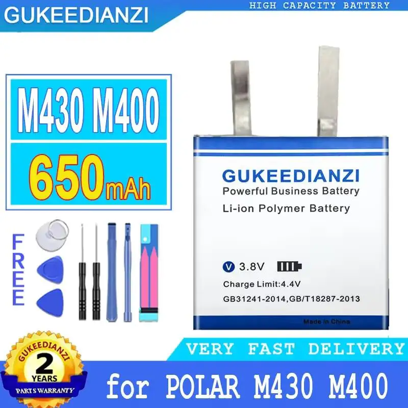 

Reliable Power For Polar Watch M430 M400 322826 Only Cell 650mAh Long-Lasting Performance Gps Sports Watch Battery