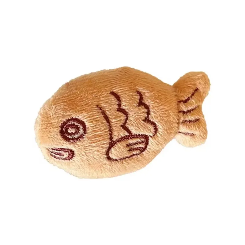 Cartoon Cute Fashion Snapper Brooch Plush Fish Brooch Backpack Sweater Corsage Snapper Brooch Accessories Creative Gift