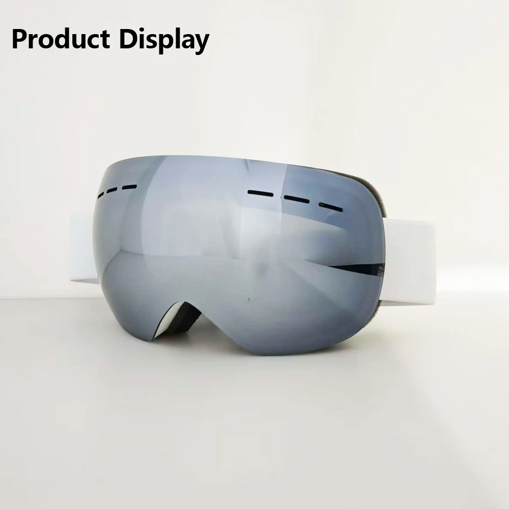 Ветрозащитные лыжные очки для зимнего катания на лыжах, мужские и женские пылезащитные пескозащитные линзы высокой четкости, дышащие защитные очки для взрослых