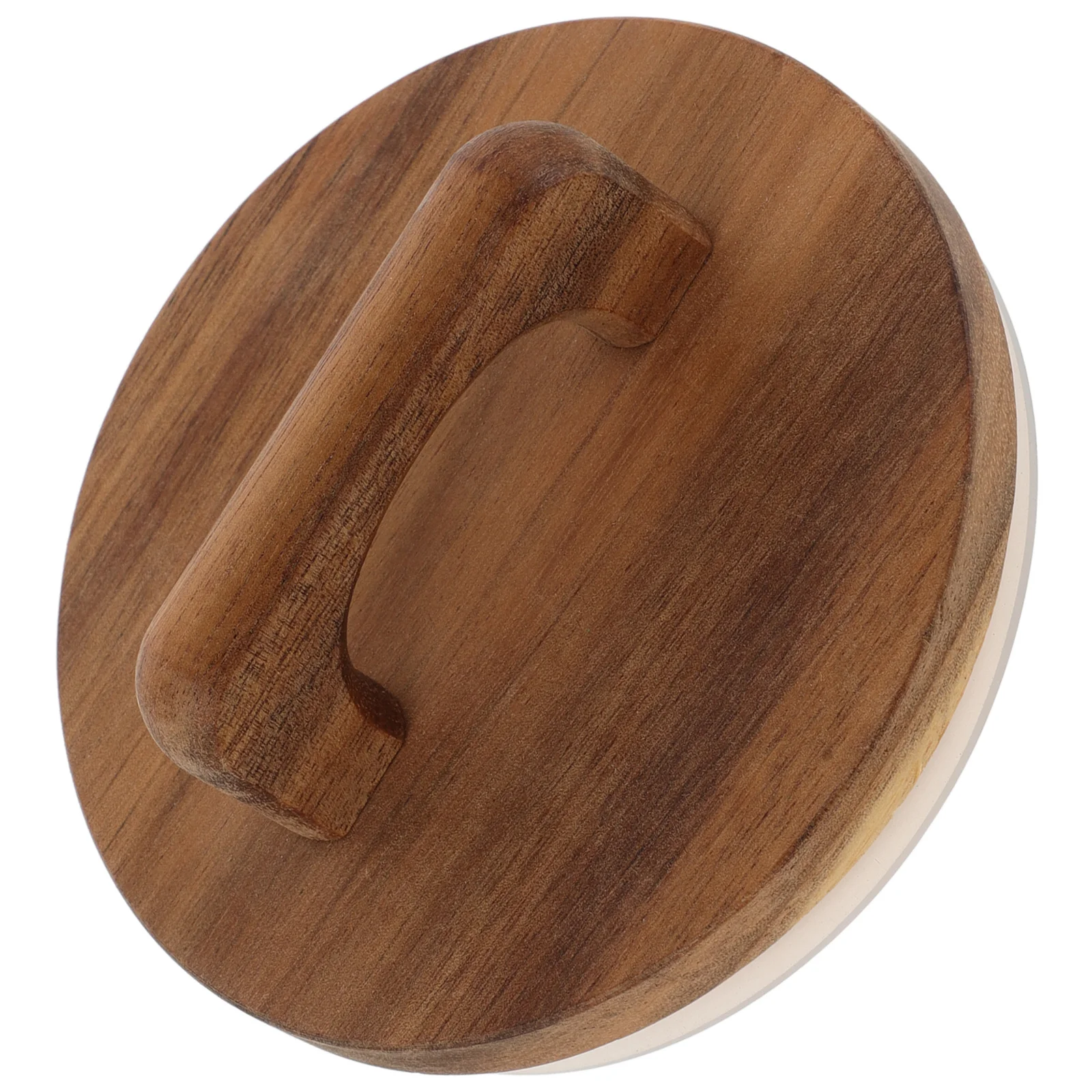 

Wide Mouth Sealing Jars with Wooden Lid Handle Airtight Canning Jar Lids Replacement Covers for Jars Leakproof Storage