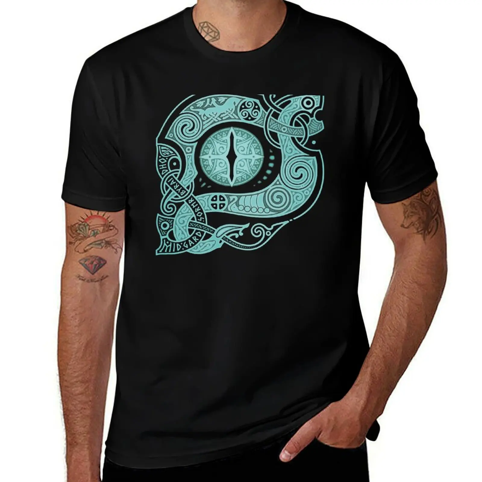 

MIDGARDSORMR T-Shirt T-shirts oversize anime stuff vintage men clothes