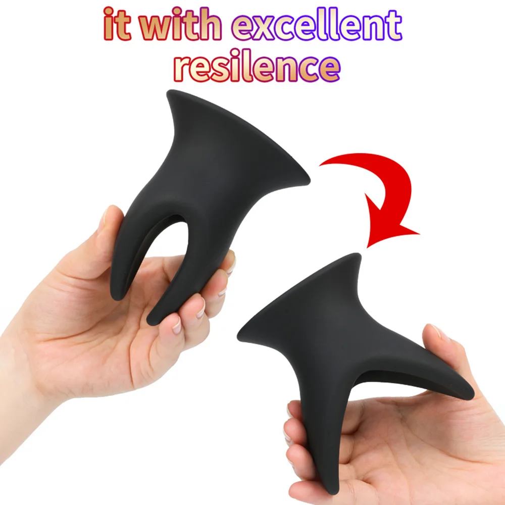 Hollow Anal Plug Butt Plug Anal Dilator Soft Silicone Speculum Enema Masturbation Prostata Massager Adult Sex Toys For Woman Men