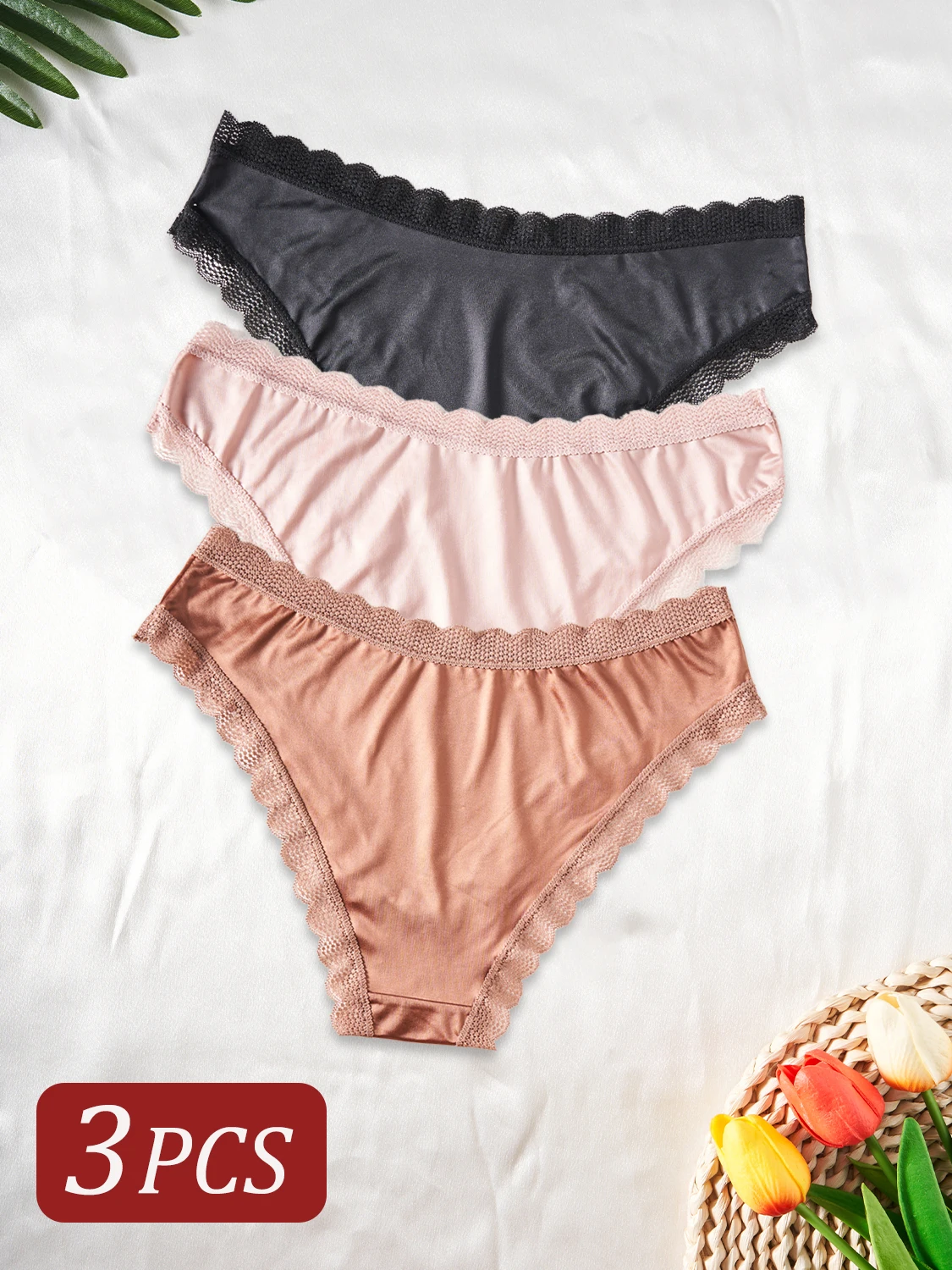 Thumbnail 3 - #17 Latest Womens Lace Trim Comfort Panties Updates
