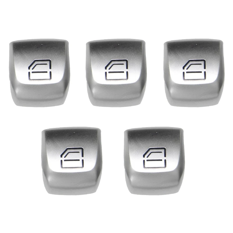 

5X Car Left Right Front Window Switch Repair Button Cover For Mercedes Benz C Class W205 C200 W253 GLC 260 2229052203