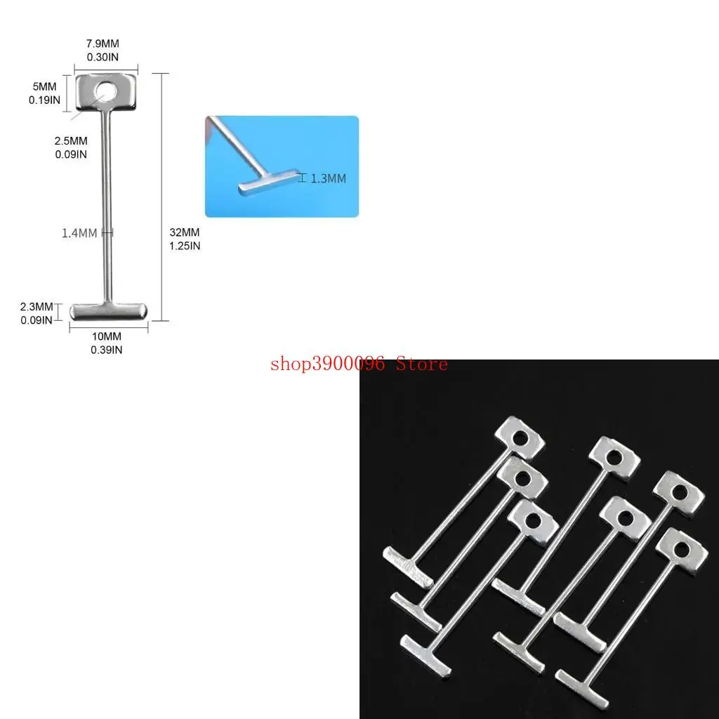 

300Pcs Replacement Steel Needles Tile Leveler Locator Level Wedges Leveler