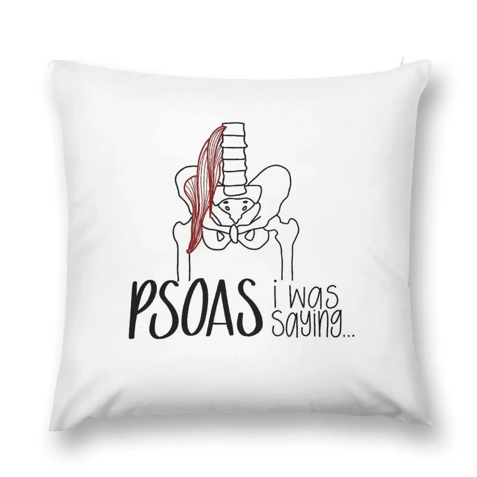 Psoas I Was Saying Throw Pillow Cushions For Decorative Sofa Throw Pillow Covers luxury sofa pillows pillow