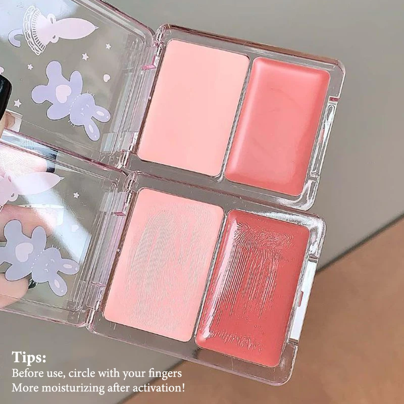 カプチーニ ウォーター シャイニング チーク ブラッシュ ハイライター クリーム ハイグロス グリッター ルージュ ナチュラル ブライトン フェイス コントゥアリング ブラッシュ メイクアップ