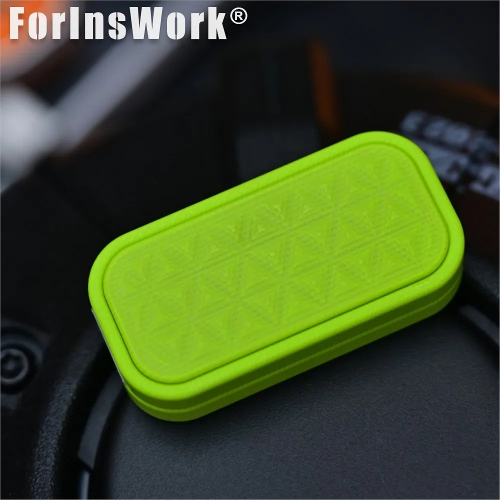 EAEDC Aluminium Oranje Kat Lite EDC Fidget Slider Magnetische Push Slider Bureau Gadgets Anti Stress Volwassenen Speelgoed