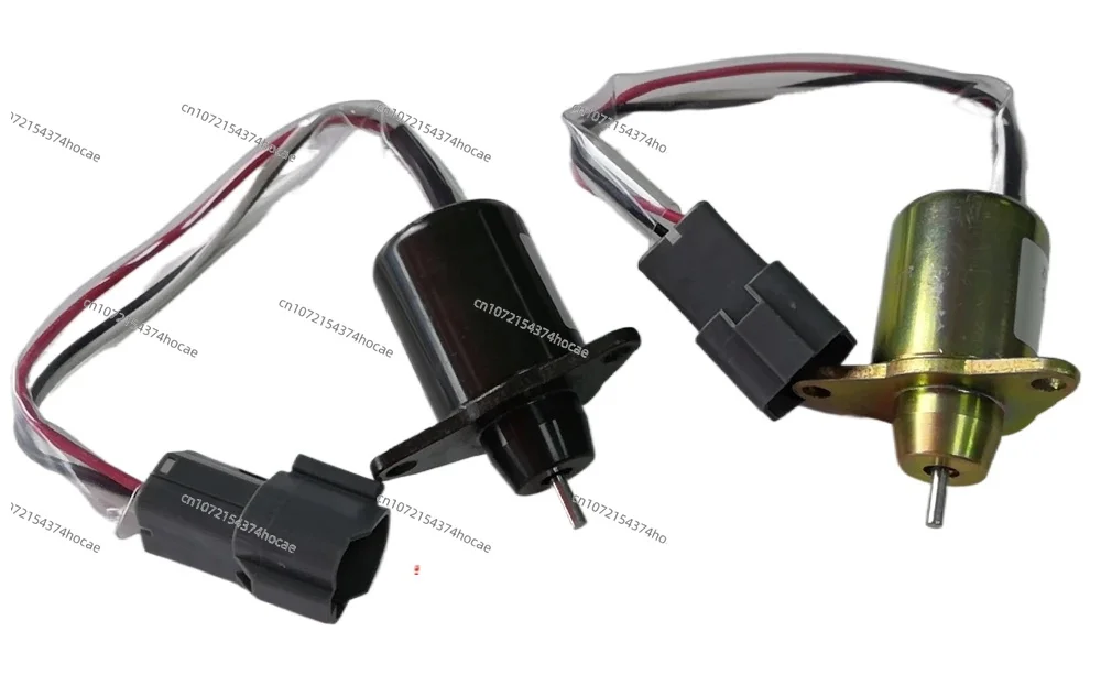 Excavator accessories Yanmar engine 4TNV94 98 flameout solenoid valve Doosan 60 Hyundai 60 flameout switch