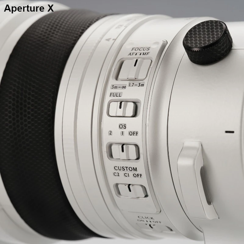 ل سيجما 200 مللي متر F2 DG OS الرياضة لسوني E جبل عدسة ملصق ل سيجما 200 F2 عدسة ملصق مائي 200F2 التفاف غطاء الجلد #5