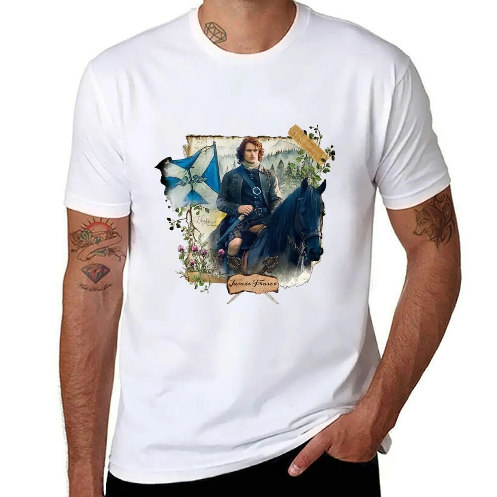 

Scottish Warrior T-Shirt t shirt man designer essential t shirt T-Shirt