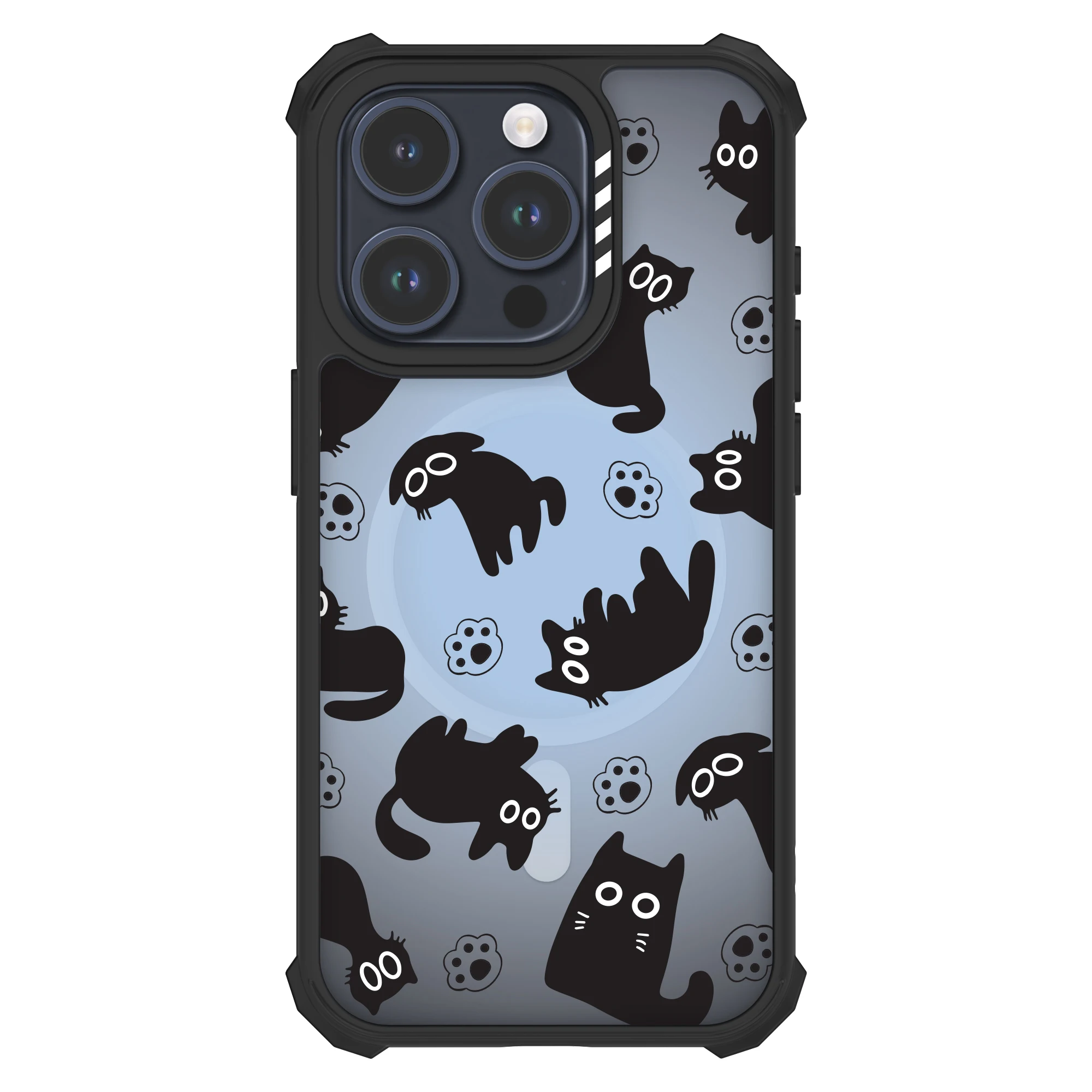 

for iPhone 16 15 14 13 12 Pro Promax 16E Print Aesthetic Cute Pattern Magnetic Screen Protector Shockproof Full Body Cover