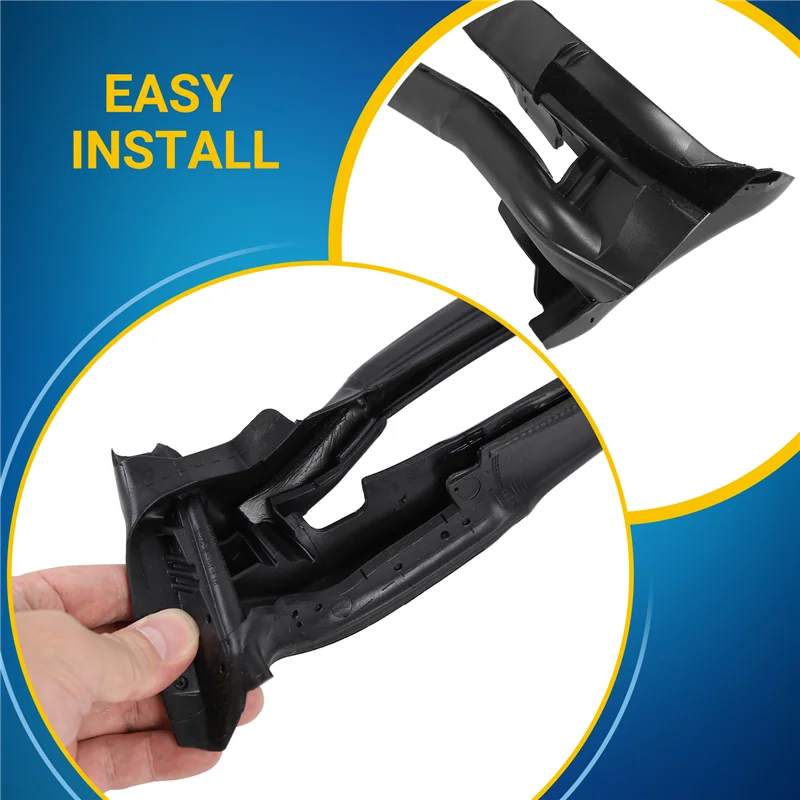 A58X-الزجاج الأمامي رأس السير الوقائي لسيارة جيب رانجلر 2018-2023 شريط عزل الزجاج 68271695AI 68271695AC 68271695AA