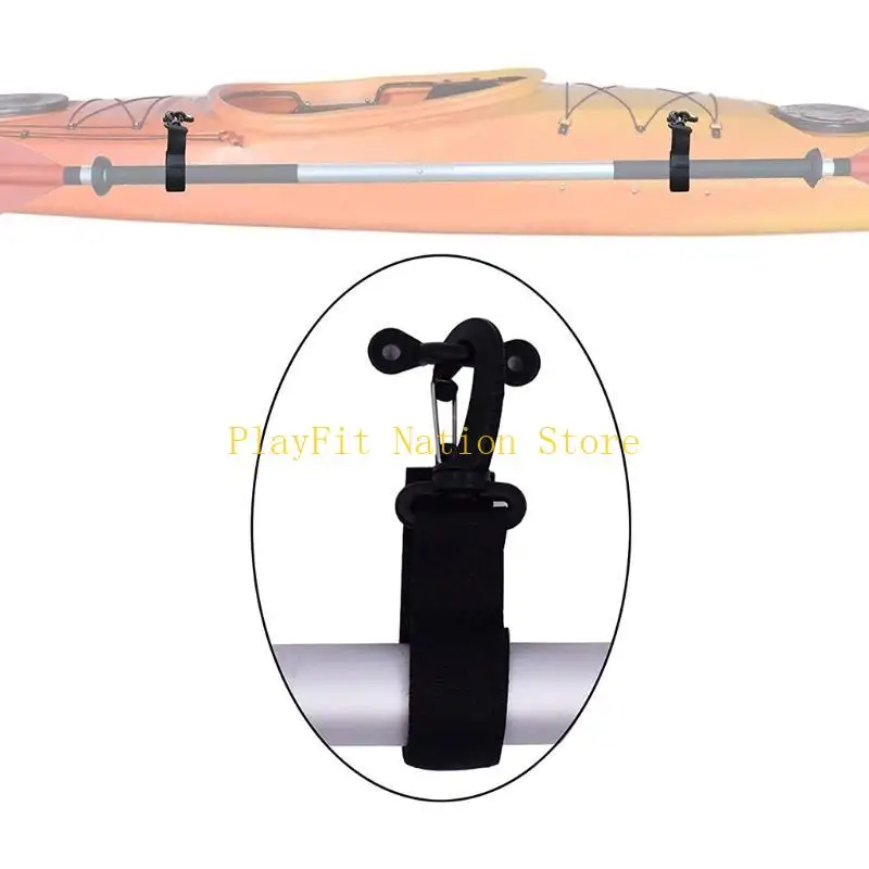 242F 6PCS 보트 패들 클립 카약 패들 골키퍼 카약 패들 스토리지 홀더 카약 노 스냅 클립 카약 카누 보트 패들 부품