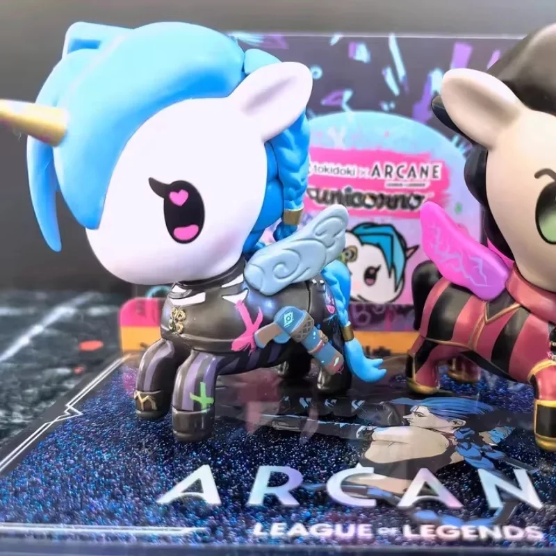 

Сувенир League of Legends Tokidoki X Twin Cities Battle Co: коллаборация Jinkesi, ручная работа, Q-версия, игровая периферия, настольное украшение