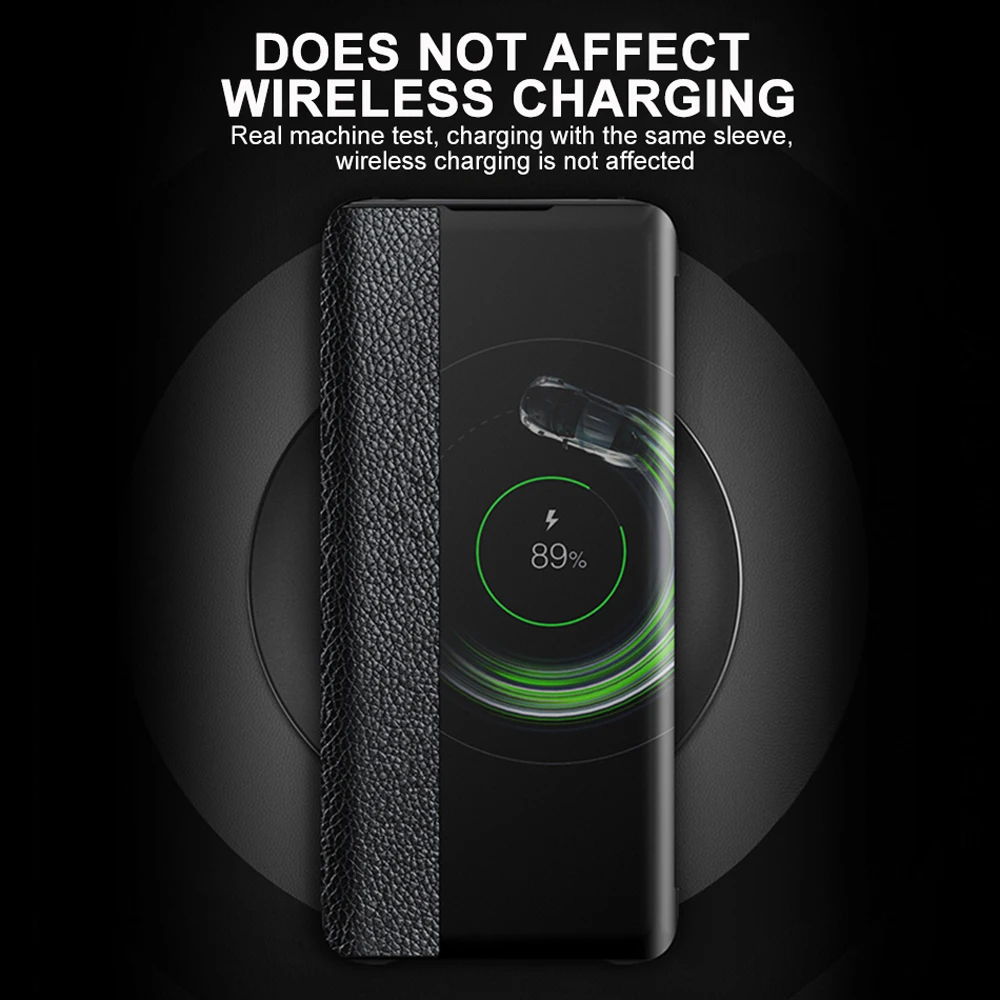 Cowhide Genuine Flip Leather Case For Honor Magic 4 Pro Business Smart Sleep Wake Cell Phone Cover Cases For Huawei Magic4