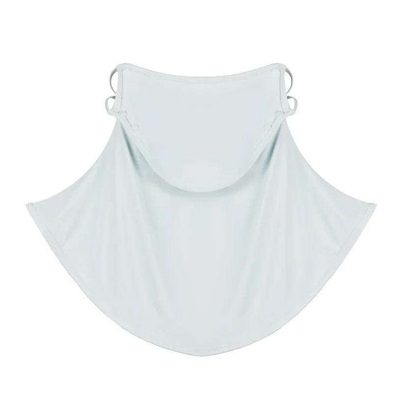 

Новая однотонная маска из ледяного шелка, защита от ультрафиолета, солнцезащитная маска, защита для шеи, защита для лица, дышащий солнцезащитный ветрозащитный нагрудник