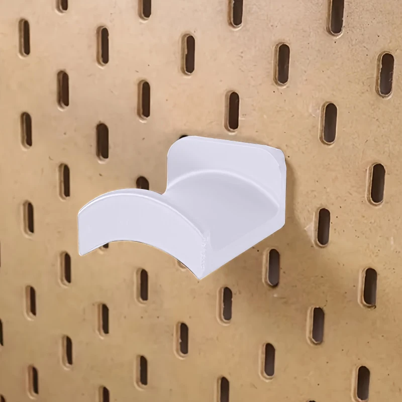 Plastic Desktop Organizer For IKEA Skadis Floating Shelves Multi-Functional Headset Display Stand Wall Headphone Hanger
