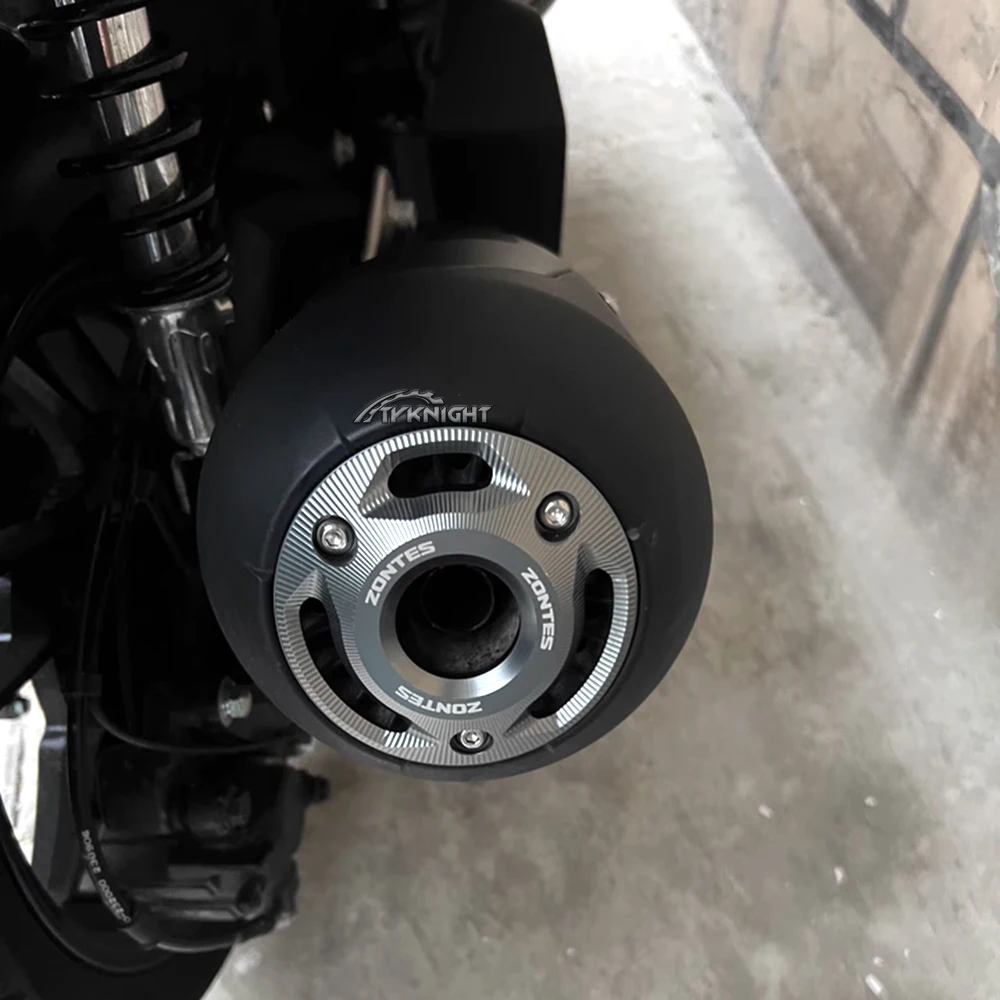 Suitable for ZONTES 150D/150M/310M/350D exhaust port protective cover decorative cover exhaust pipe anti scald tail cover - Image 4