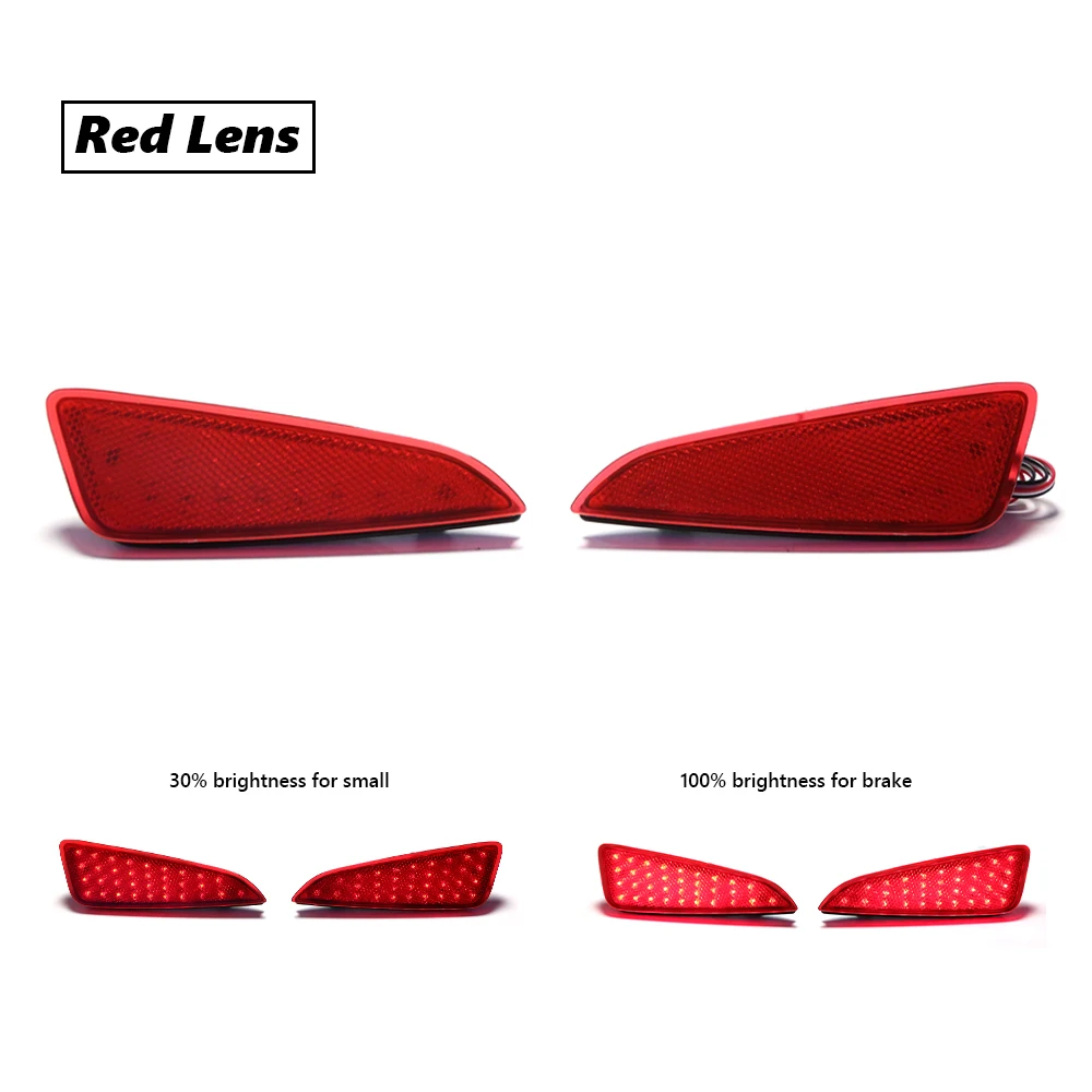 LED Reflector bumper brake lights for Yaris 2020 2021 2022 2023 MXPA15 KSP210 MXPH10 CH-R NGX50 ZYX10 Yaris accessories