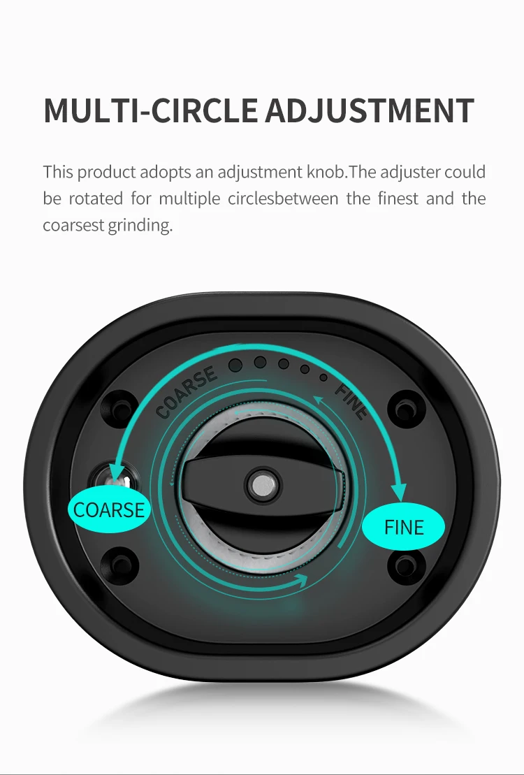 自動電気ミル,塩グラインダー,LEDライト,調整可能な粗さ