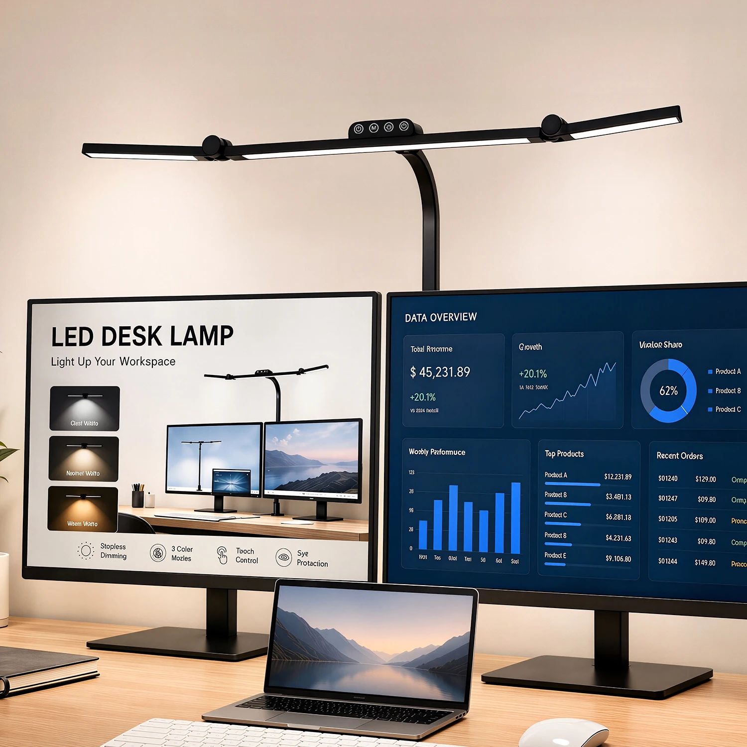 lampada-da-scrivania-a-led-a-3-teste-con-morsetto-flessibile-a-360°-°-supporto-regolabile-e-luce-pieghevole-lampada-da-lettura-con-regolazione-continua-della-luminosita-per-casa-e-ufficio