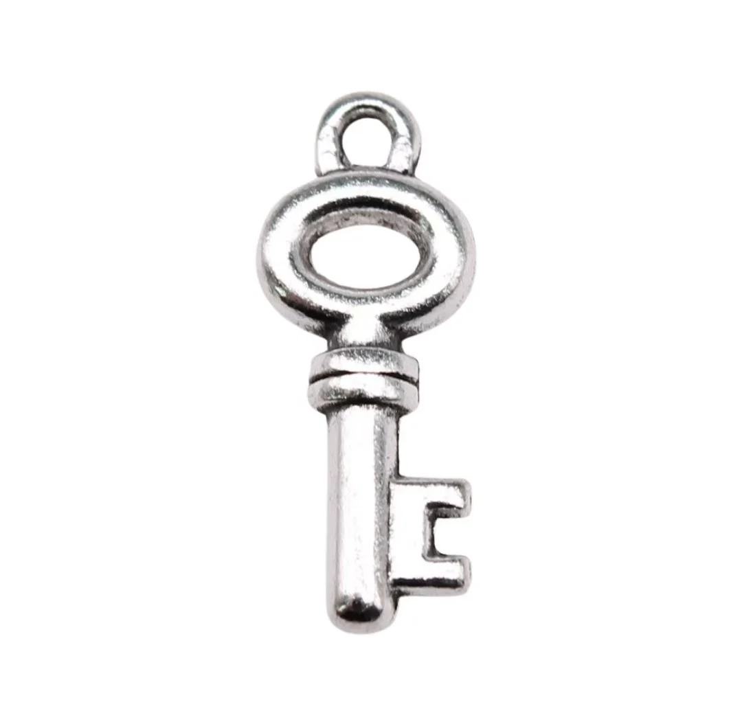 

30pcs 21x8mm Zinc alloy metal tibetan silver plated charm T0386 for jewelry making