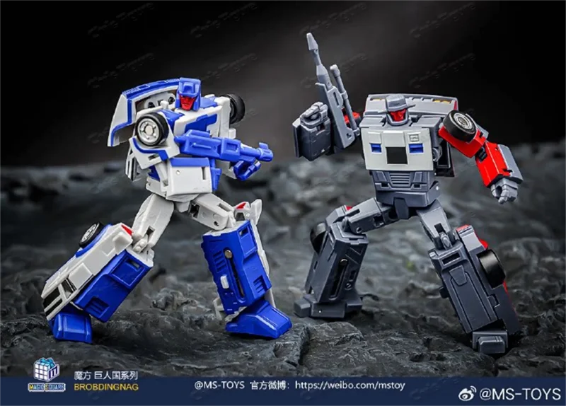 

【In Stock】MS-TOYS Rubik's Cube Transformation MS-B14 MS-B15 Disassembled Rough Rider Action Figure Toy Collection Gift