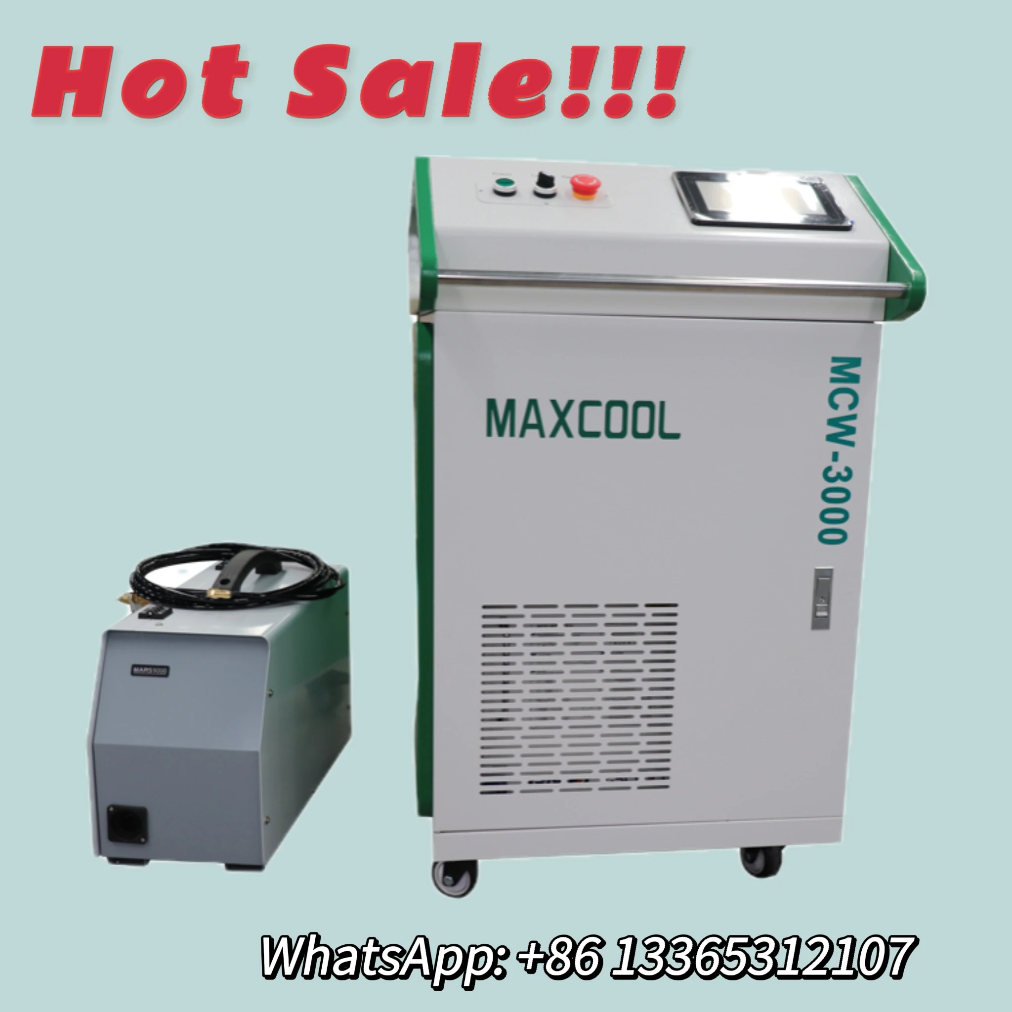 

MAXCOOL 3IN1 Fiber Laser Cleaning Machine 1000w-3000w Optional Powerful Car Ship Equipment Rust Removal Paint Cleaning Machine