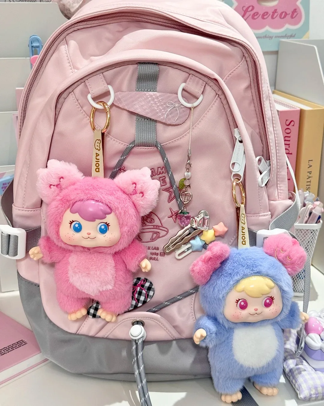 Nowa seria Ajioo Plant Elf Modna pluszowa lalka Prezent Ręcznie robiona zabawka Śliczna zawieszka Lalka Zawieszka Prezent urodzinowy W magazynie