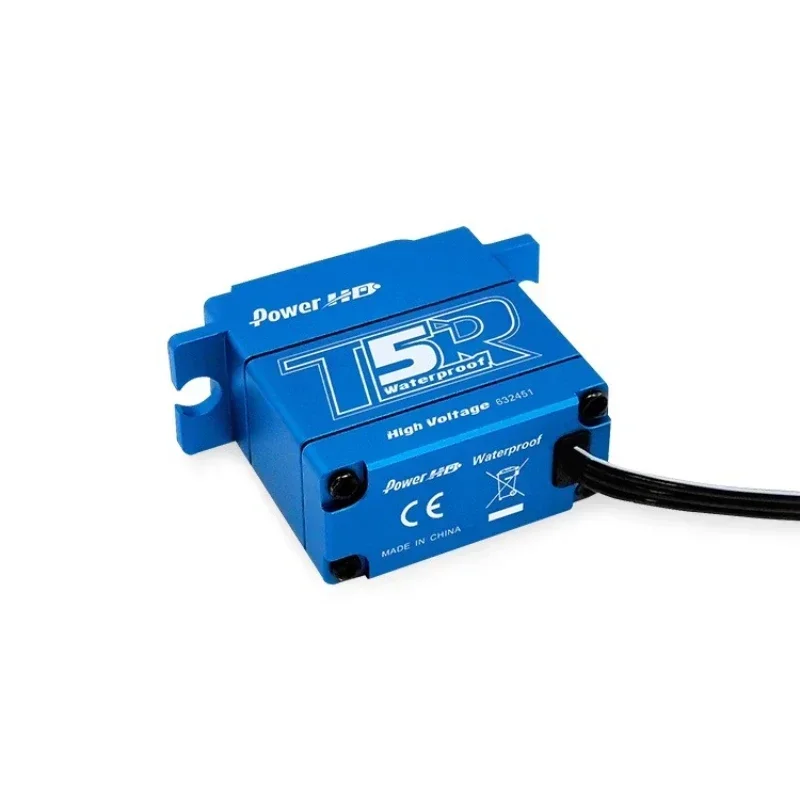 SkyDEl1pcs New Power HD T5R TR-5 Full Metal Mini High Voltage Steering Gear Waterproof Mini Servo Compatible For TRAXXAS 1/16 R