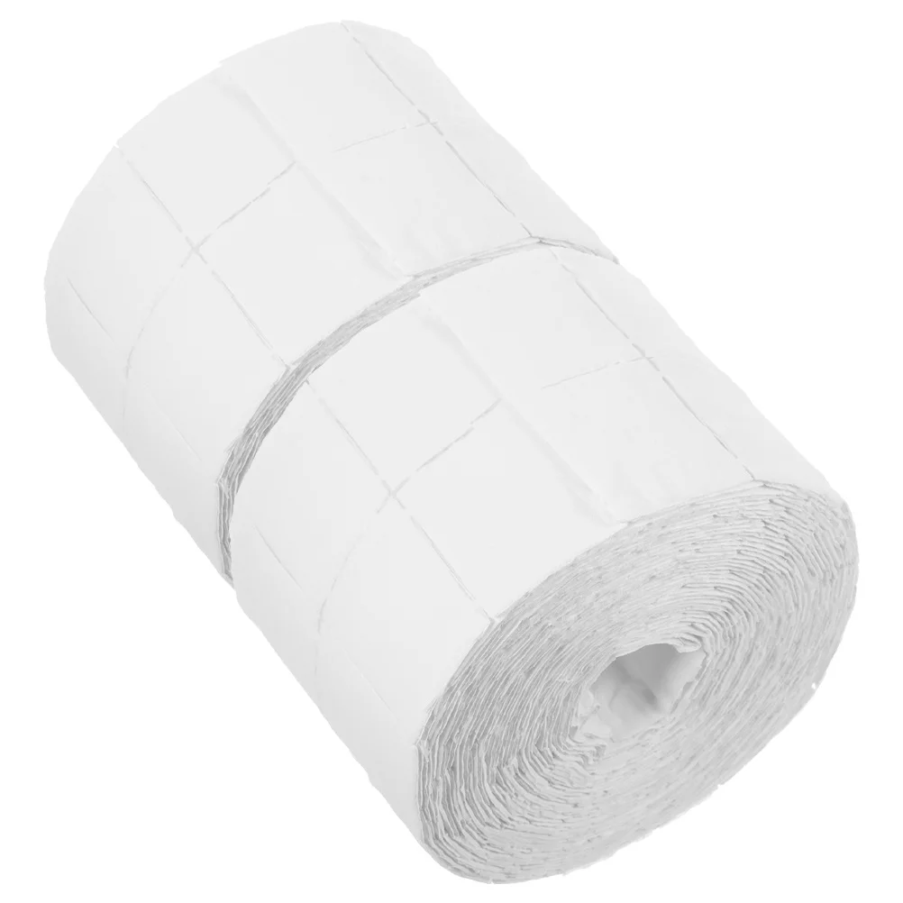 2 Rotoli di Salviette Monouso per Unghie, Carta Lavabile per Cura delle Unghie, Salviette Senza Pelucchi per Rimozione Smalto Gel, Uso in Movimento