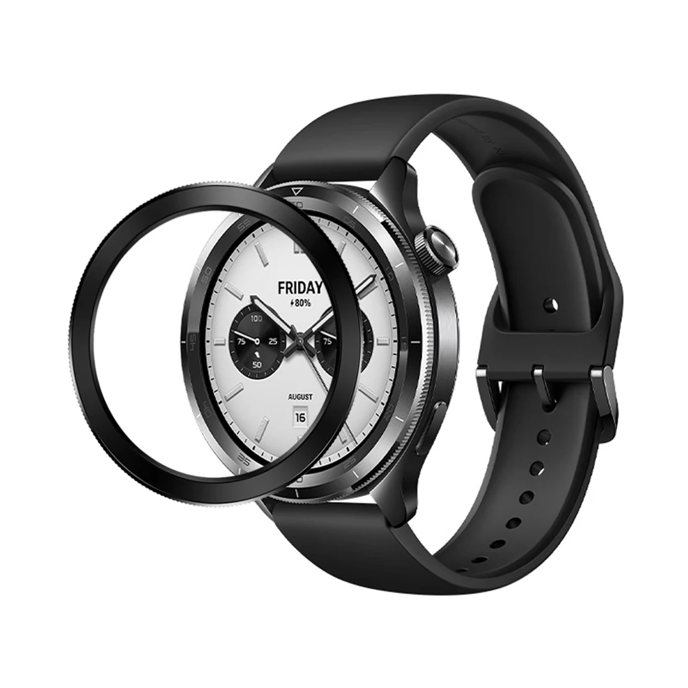 PC Ring Bezel for Xiaomi Watch S4 Smart Watch Universal Hard Cover Bumper for Xiaomi Watch S3 S4 Shell Frame Protective Case