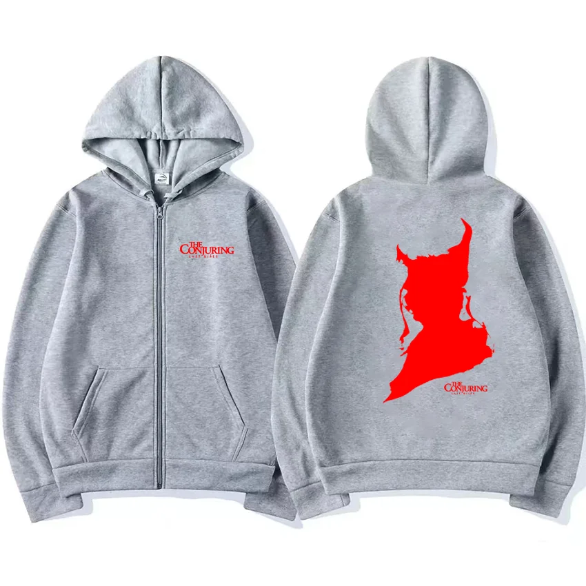 The Conjuring Last Rites الجرافيك هوديي الرجال النساء harajuku الهيب هوب معطف غير رسمي زمم سترة الملابس القوطية قمصان سويت شيرت بقلنسوة #5