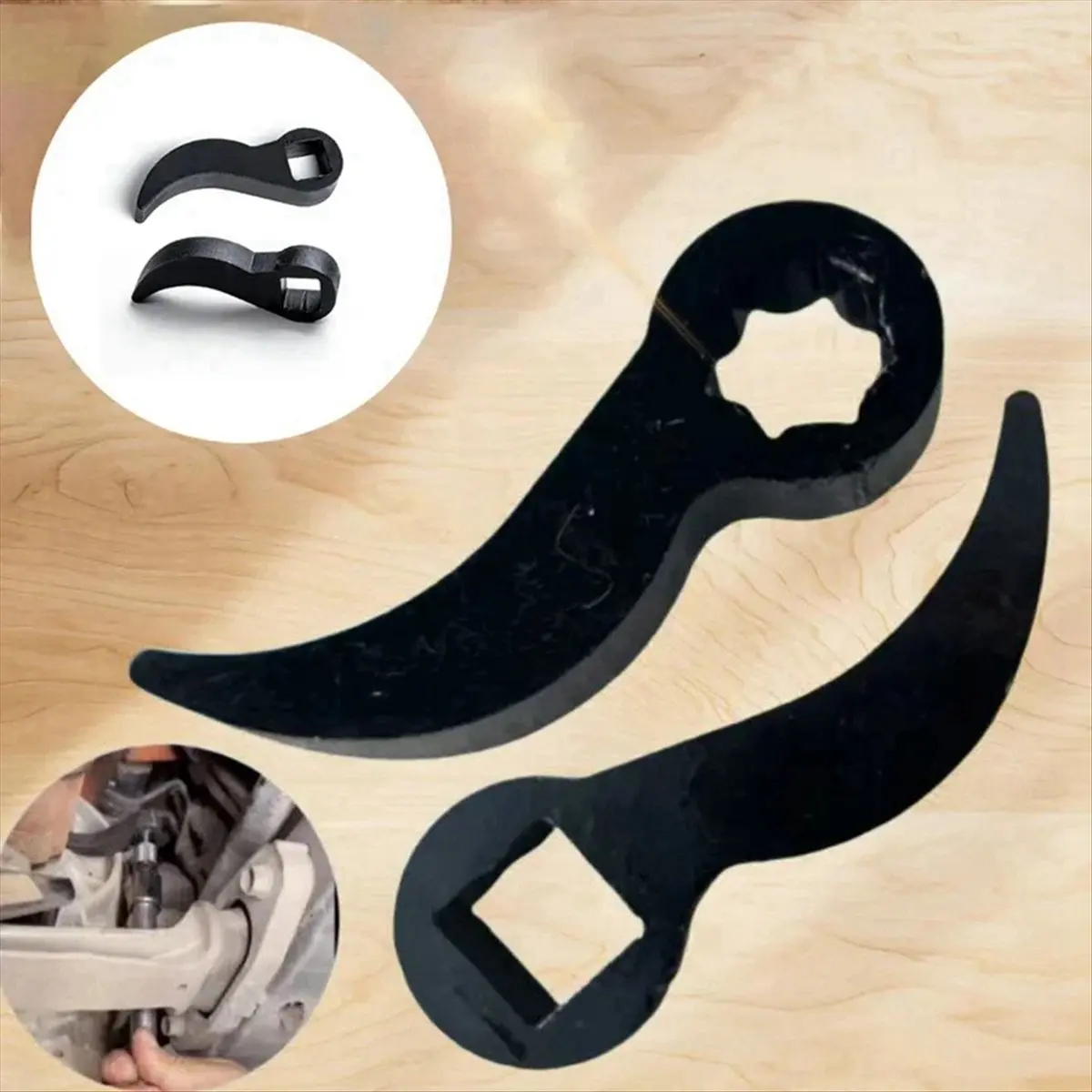 【Tools & Parts】 1 Set Car Bullhorn Half Shaft Removal ToolLeverage Principle Prying Save Effort Half Shaft Driveshaft Removal To