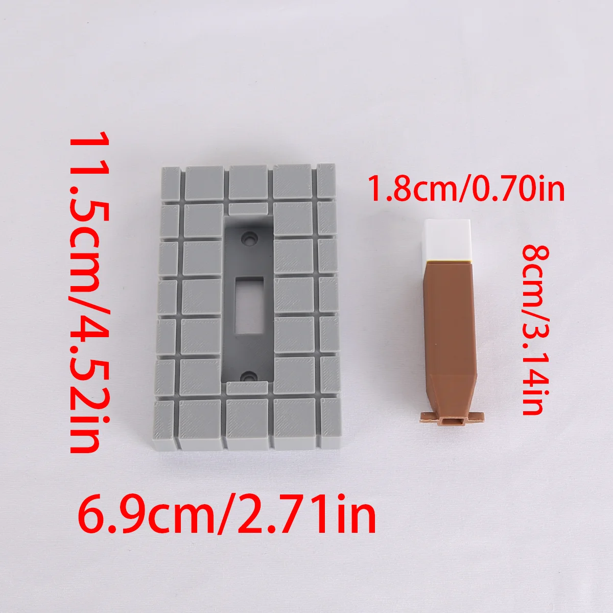 1pc pixel style switch board, creatively designed, easy to install, the perfect choice for holiday decoration and home decor image 4
