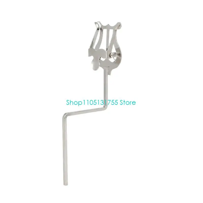 K0EF Long Stem Music Holder for Saxophone Band Reference Use